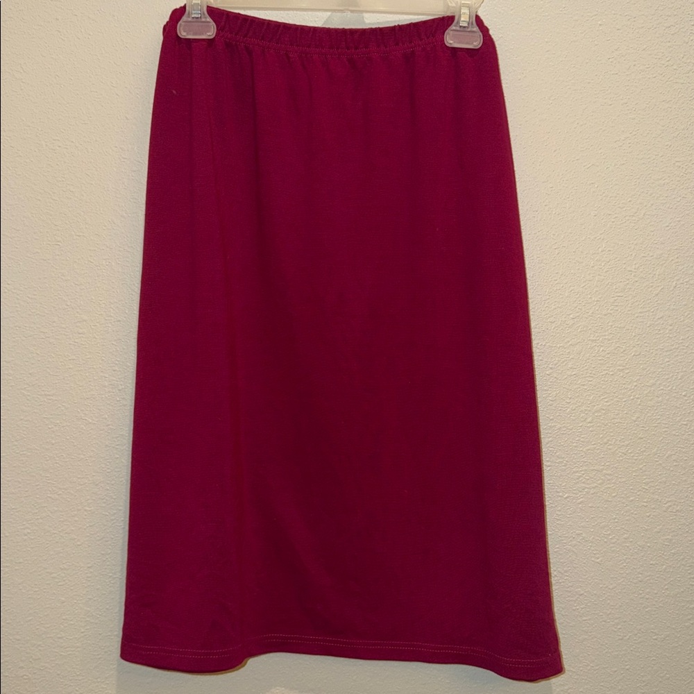 Nuggles 27” classic skirt, dark pink, size 2X